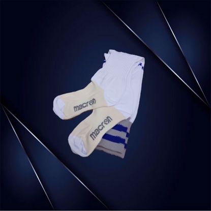 Picture of White Football Socks